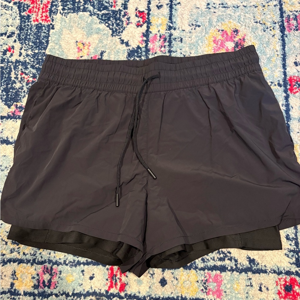 Women's Spyder Black Athletic Shorts